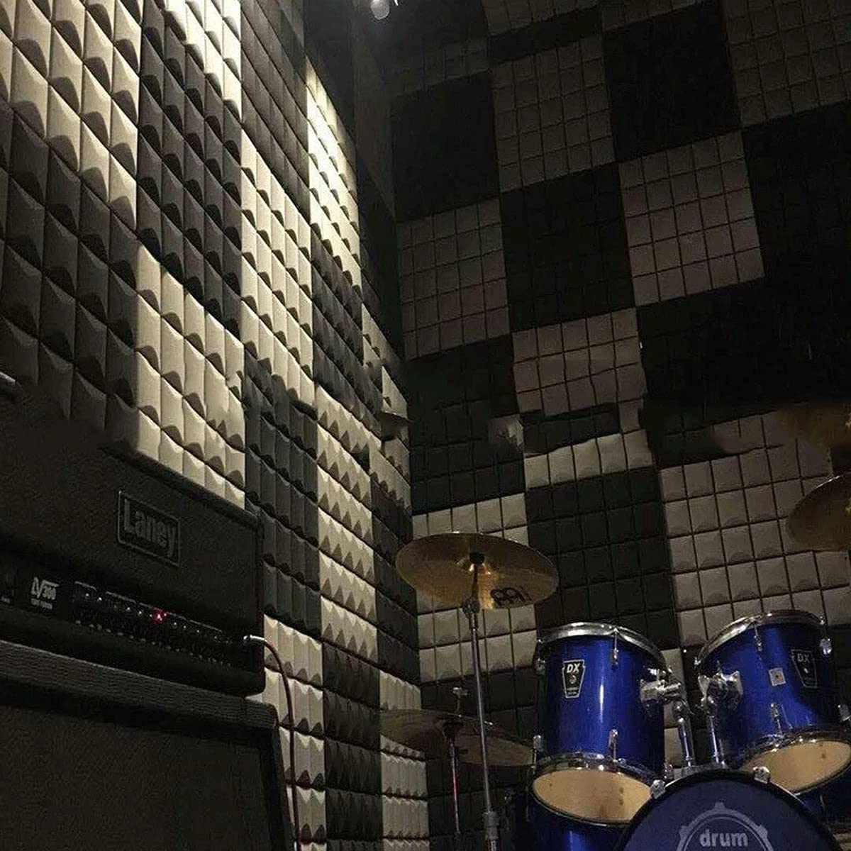 Grande Insonorización Panels absorción de Sonido 50x50x3cm 10 Pack