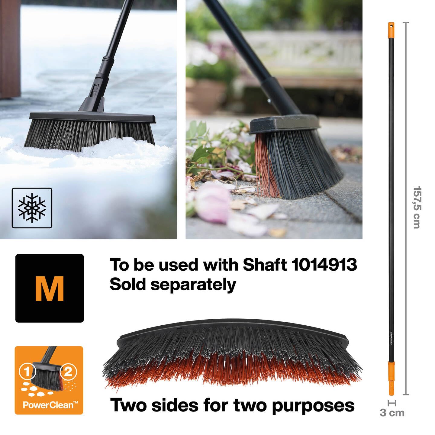 Vásárlás: FISKARS Kültéri seprű, M, FISKARS Solid (IF1025921