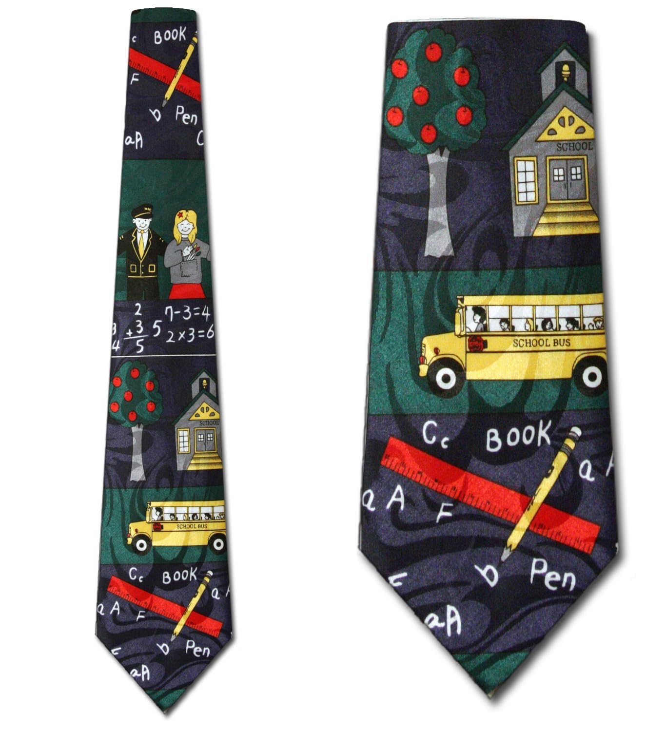Steven Harris Education Ties Mens School Necktie Teacher Tie for Men Math Neckties