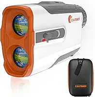 Golf Rangefinder with Slope, 7X Magnification Lens 875 Yards Waterproof Golf Laser Rangefinder with Case & Belt Clip, Flag Lock Vibration, USB C Rechargeable, ± 0.3 Yard Accuracy, Fast Focus