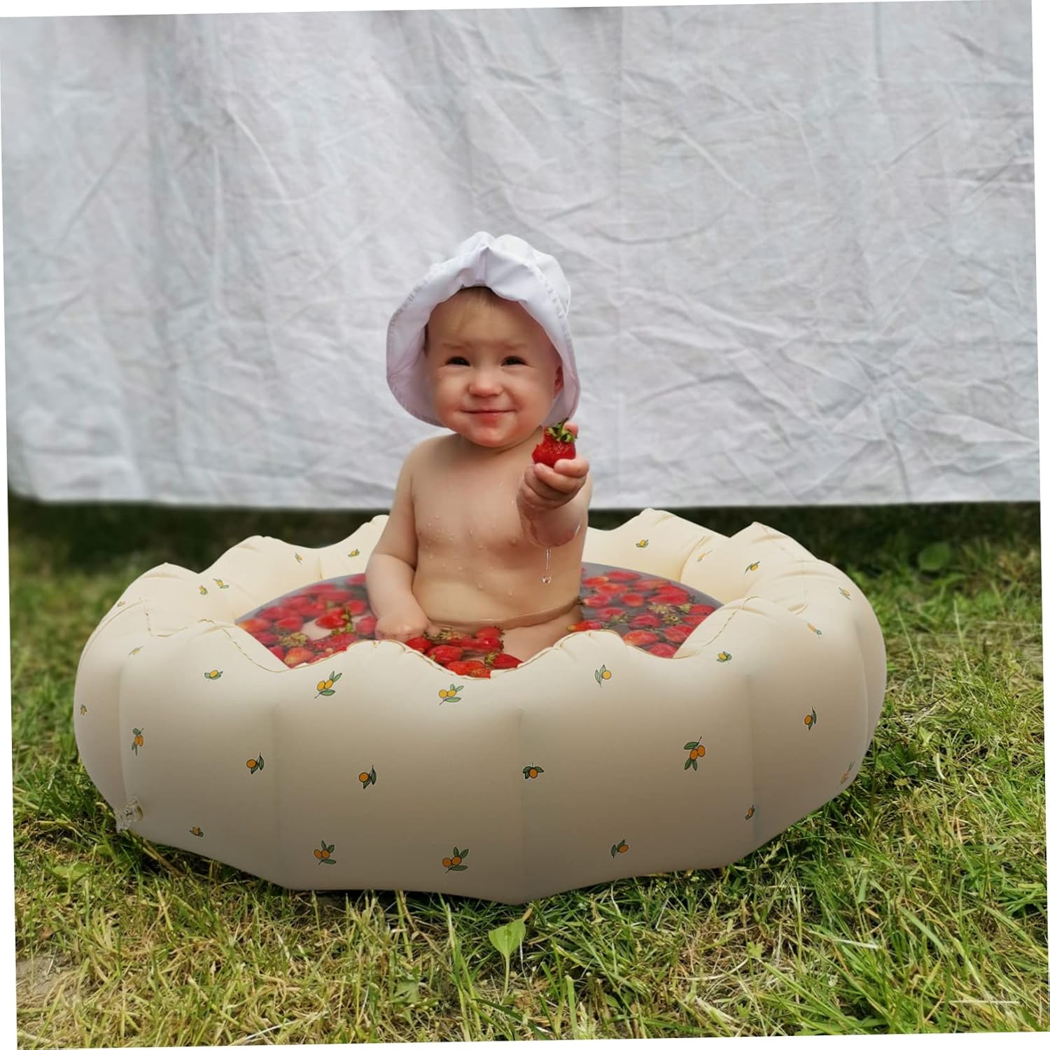 Inflatable Flower Pool for Pool for Fun Outdoor Plaything Easy to Use for Summer Activities Keep Entertained