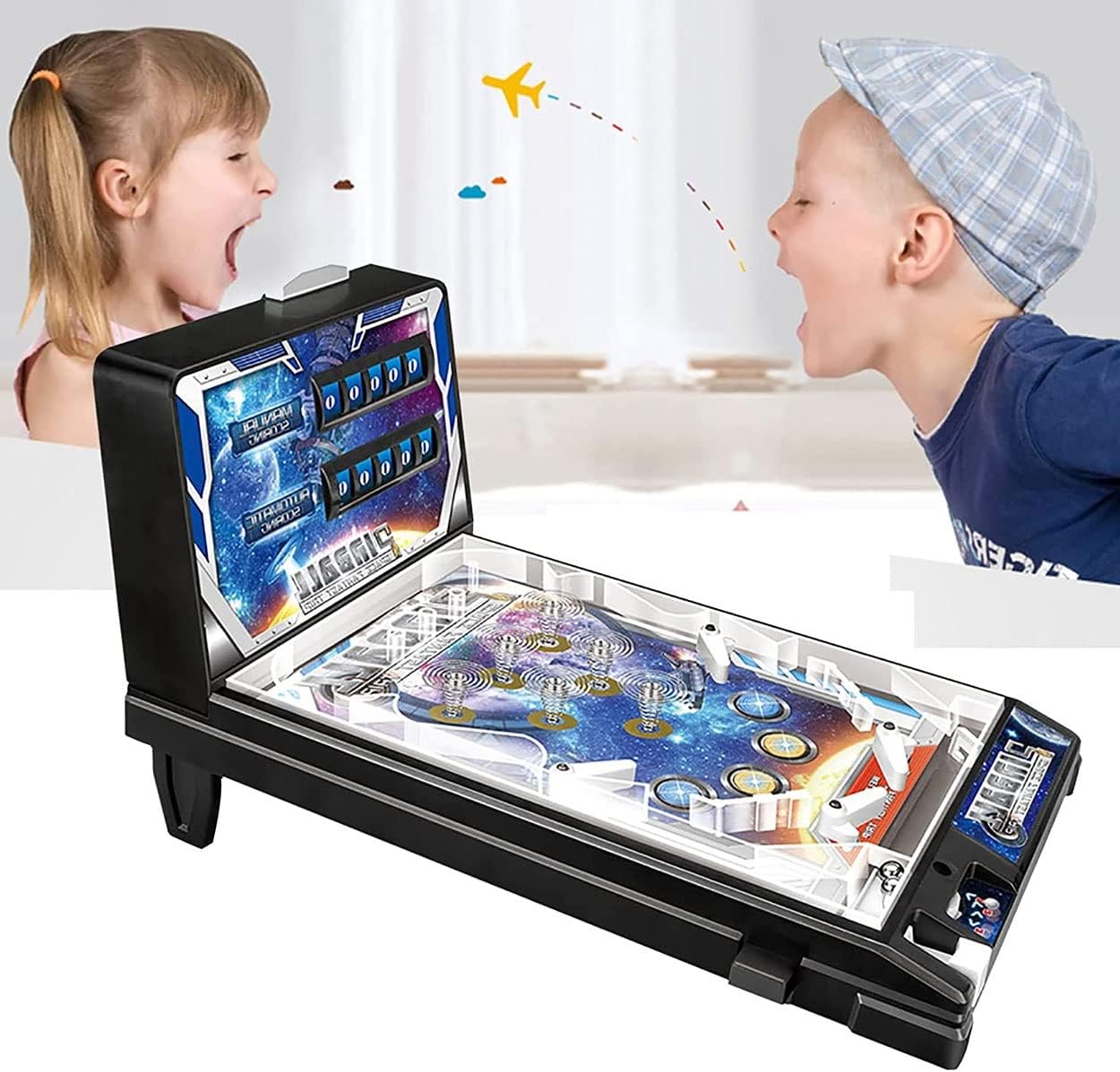 Pinball Machine Kids Space Super Pinball Games, Electronic