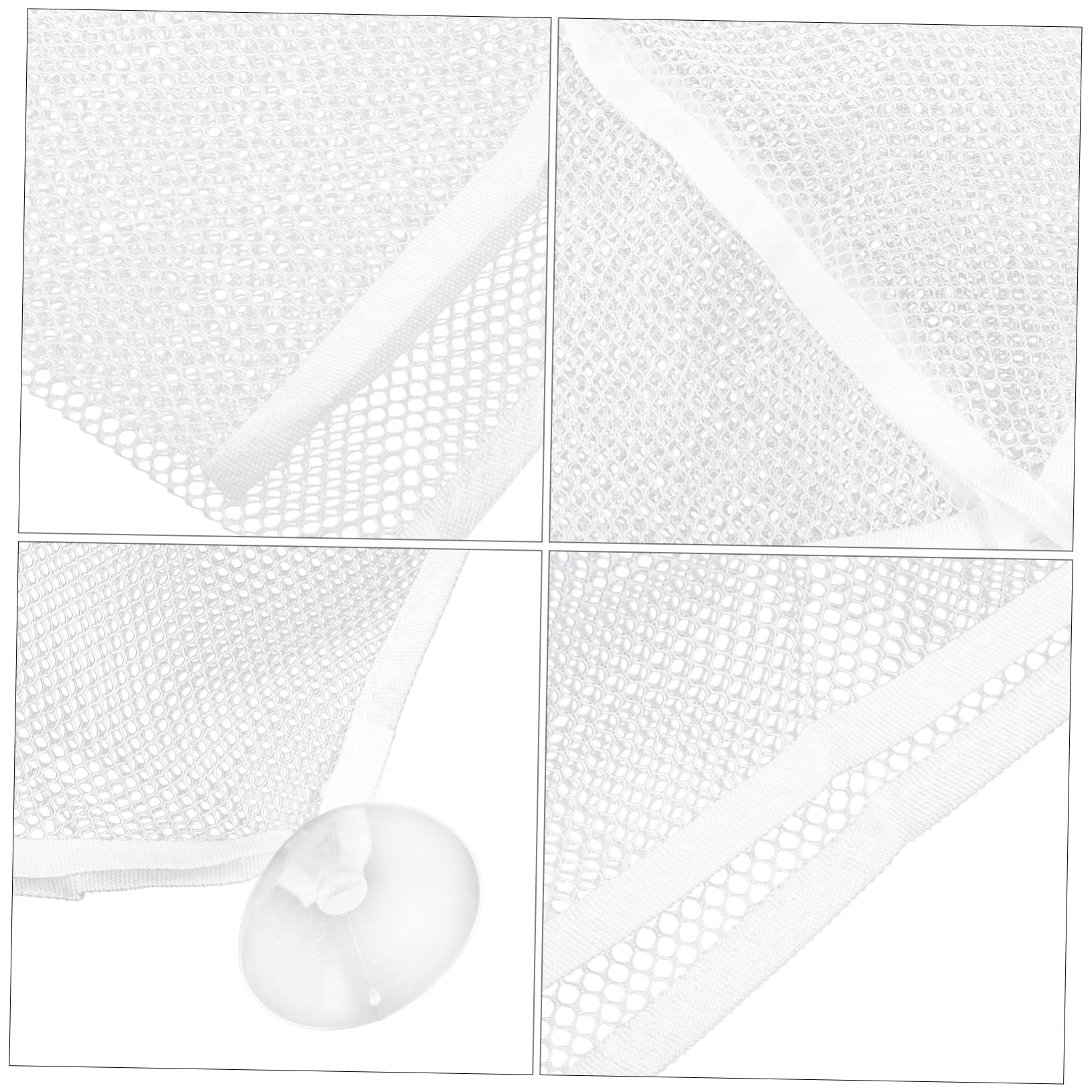 Zerodeko 5pezzi Borsa Rete Per Giocattoli Da Bagno Con Ventosa Organizer Per Giocattoli Portaoggetti Da Appendere Per Bagno Design Pratico e Multifunzionale