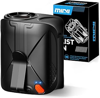 Hands-Free Cooling: JUANANIUG Clip-On Portable Waist Fan for Construction, Gardeners & Hot Jobs