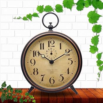 レトロ目覚まし時計 Amazon.co.jp: n/a クラシックレトロ目覚まし時計メタルモダン