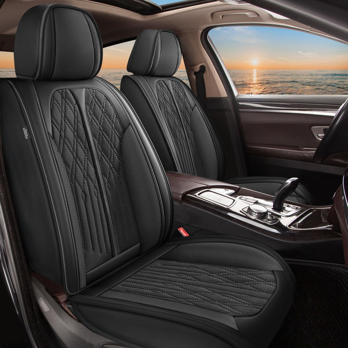 Amazon.com: DISUTOGO Full Set Car Seat Covers Fit for Ford Ranger 2019