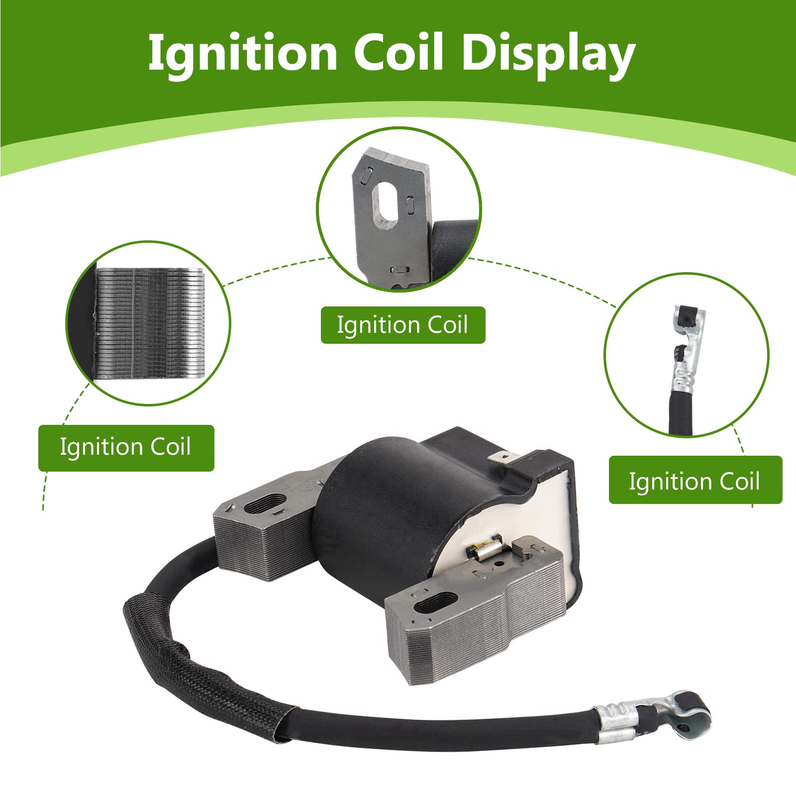 Amazon.com: Dibanyou Lawn Mower Ignition Coil with Spark Plug 