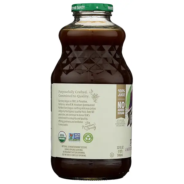 R.W. Knudsen Organic Prune Juice, 32 fl oz (Pack of 1) 7