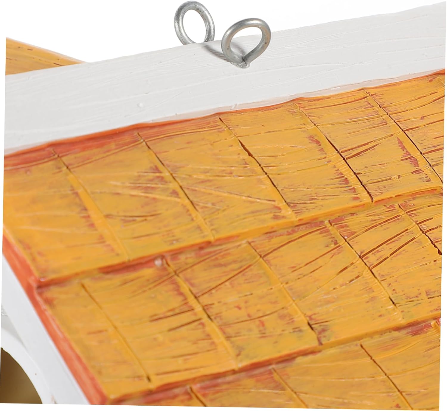 Garneck Resin Bird Nest Large Stone Birdhouse Garden Decor Outside Bird House Easy to Hang