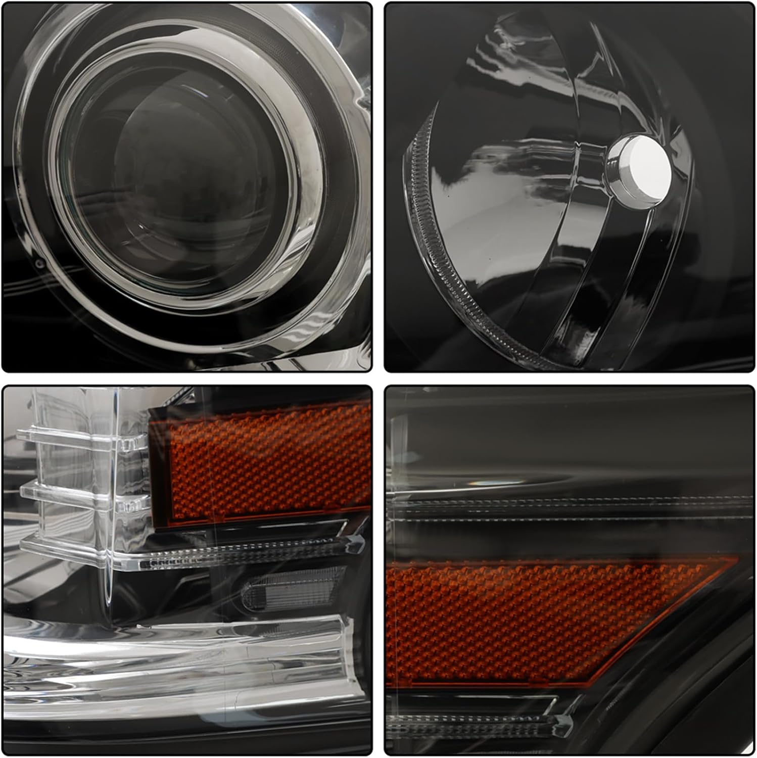 Headlight Assembly Left Headlamp Replacement for 2013-2015 RX350 RX450H w/o AFS