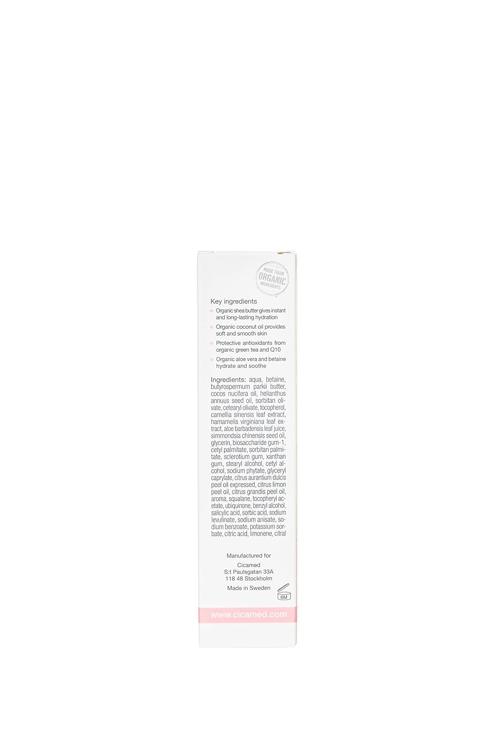 Cicamed Day Moisturizer, Anti-Aging Light Hydrating Cream, Organic Science