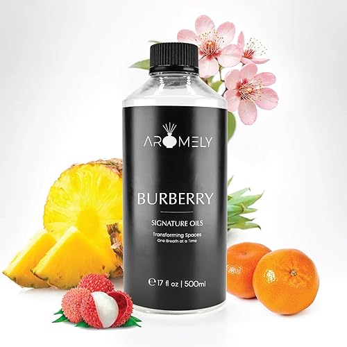 Aromely Burberry - Mezcla de aceites esenciales para difusores (17 onzas)