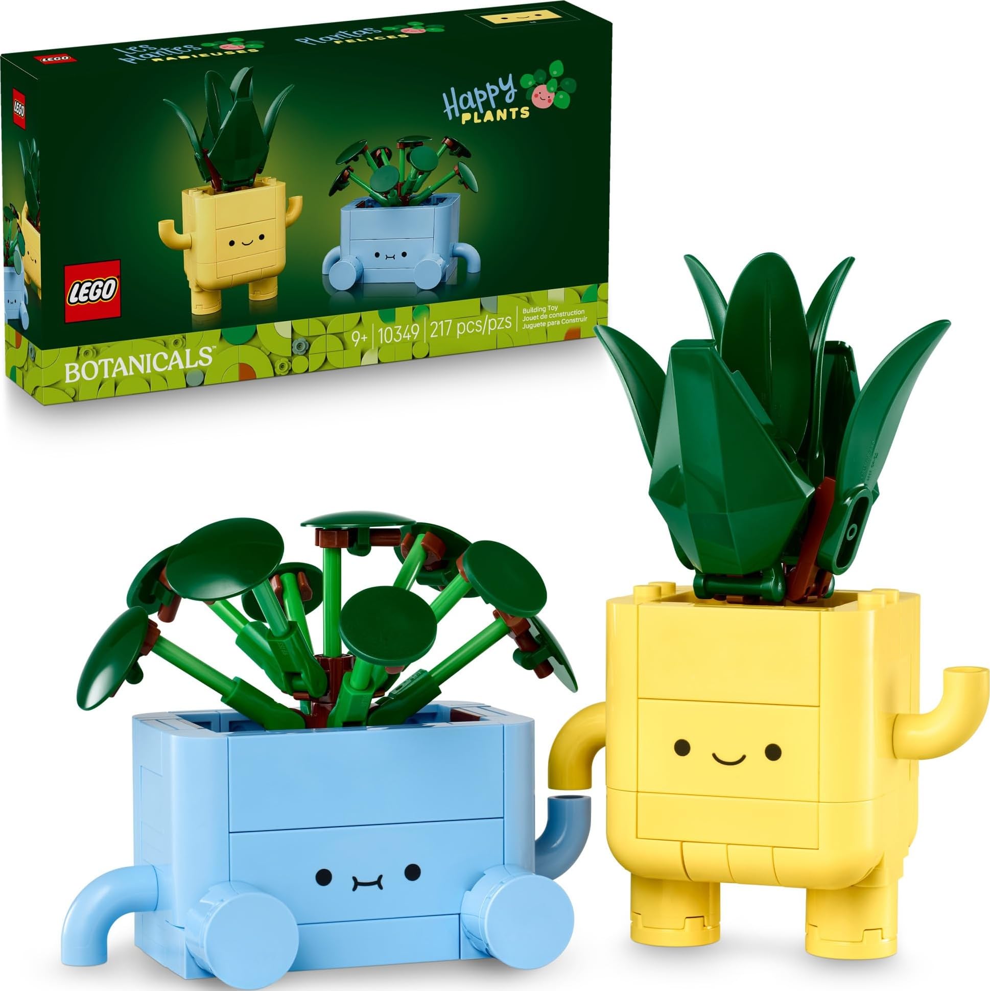Botanicals Happy Plants Building Toy for Kids, Girls, and Boys 9+ - Playroom Decor for De…