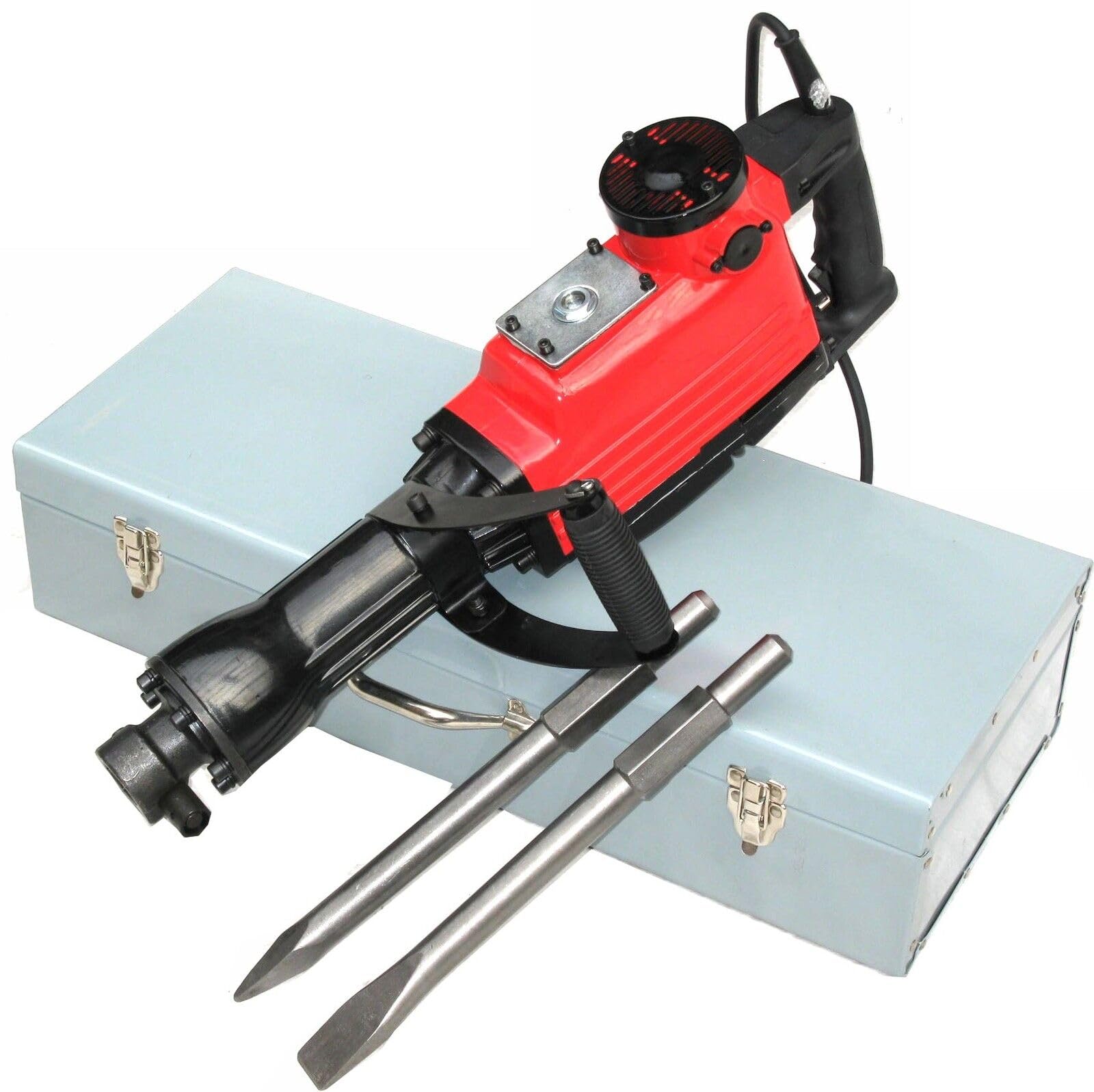 Młotek wyburzeniowy młotek dłutowy 1800 W wraz z akcesoriami + walizka młotek udarowy 56333