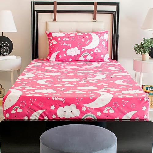 Miniatura 84 de Nikki Peter - Juego de sábanas para niños y niñas, 100 % algodón, sábanas de automóvil tamaño individual, juego de sábanas súper suaves de fácil