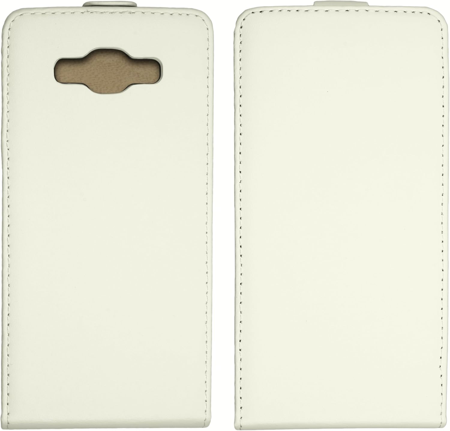 mumbi Flip Case for Samsung Galaxy A7 White