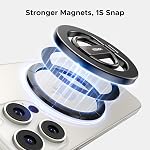 UGREEN Magsafe Ring, Support de téléphone magnétique, Innovant 2 Porte-cellulaire métallique Way, Support de Kickstand d'aimant puissant pour le bureau, Ultra Stable forte poignée de téléphone magnétique pour iPhone 17 16 15 14