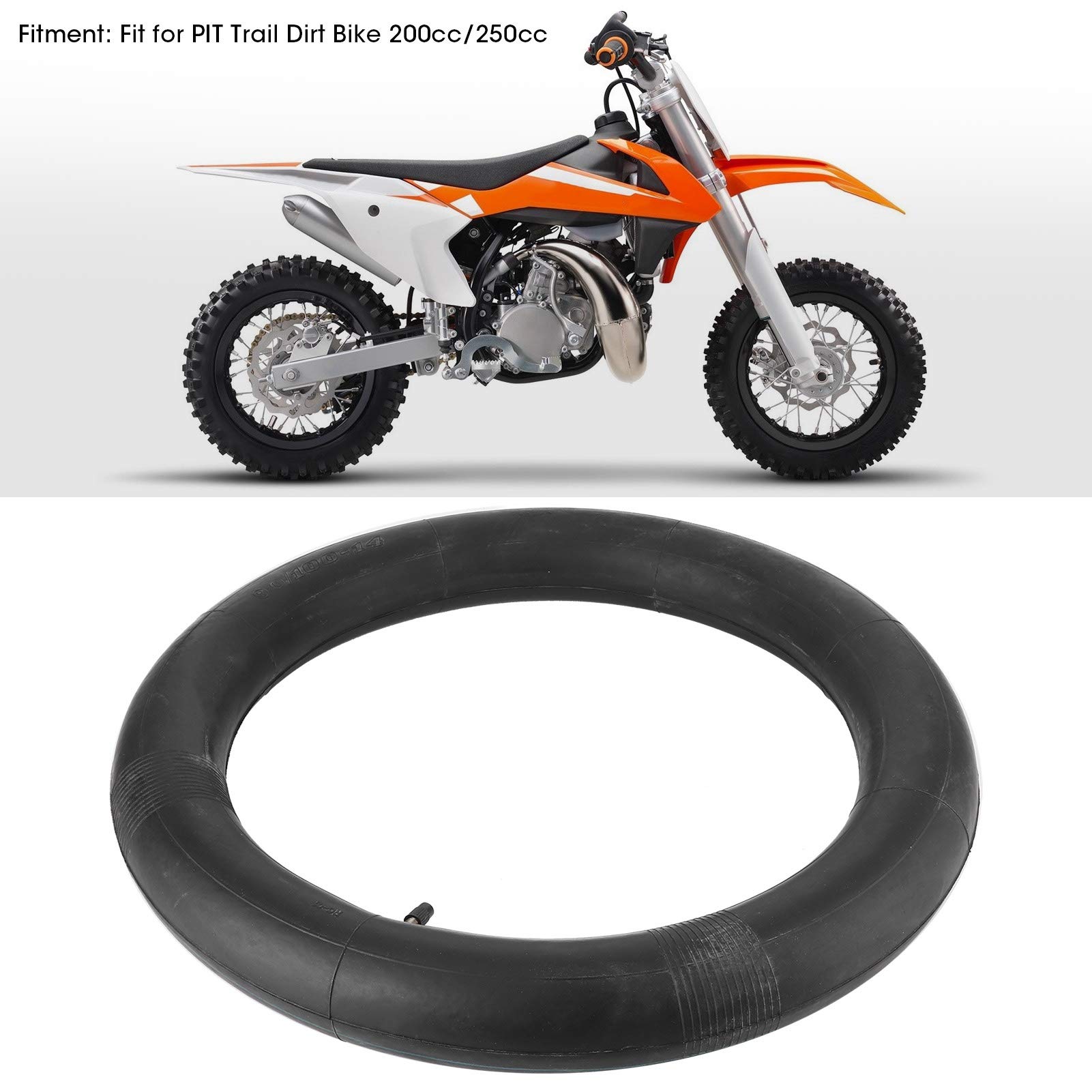 Neumático Trasero 90/100-14 PIT PRO Drit Bike Caucho Negro