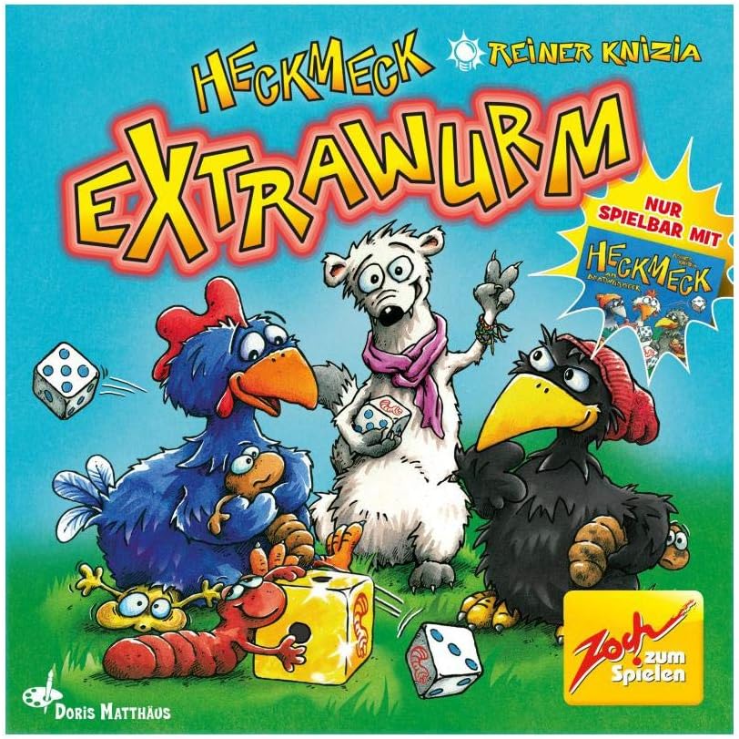 Zoch zum Spielen 601105081 "Heckmeck Extrawurm Game