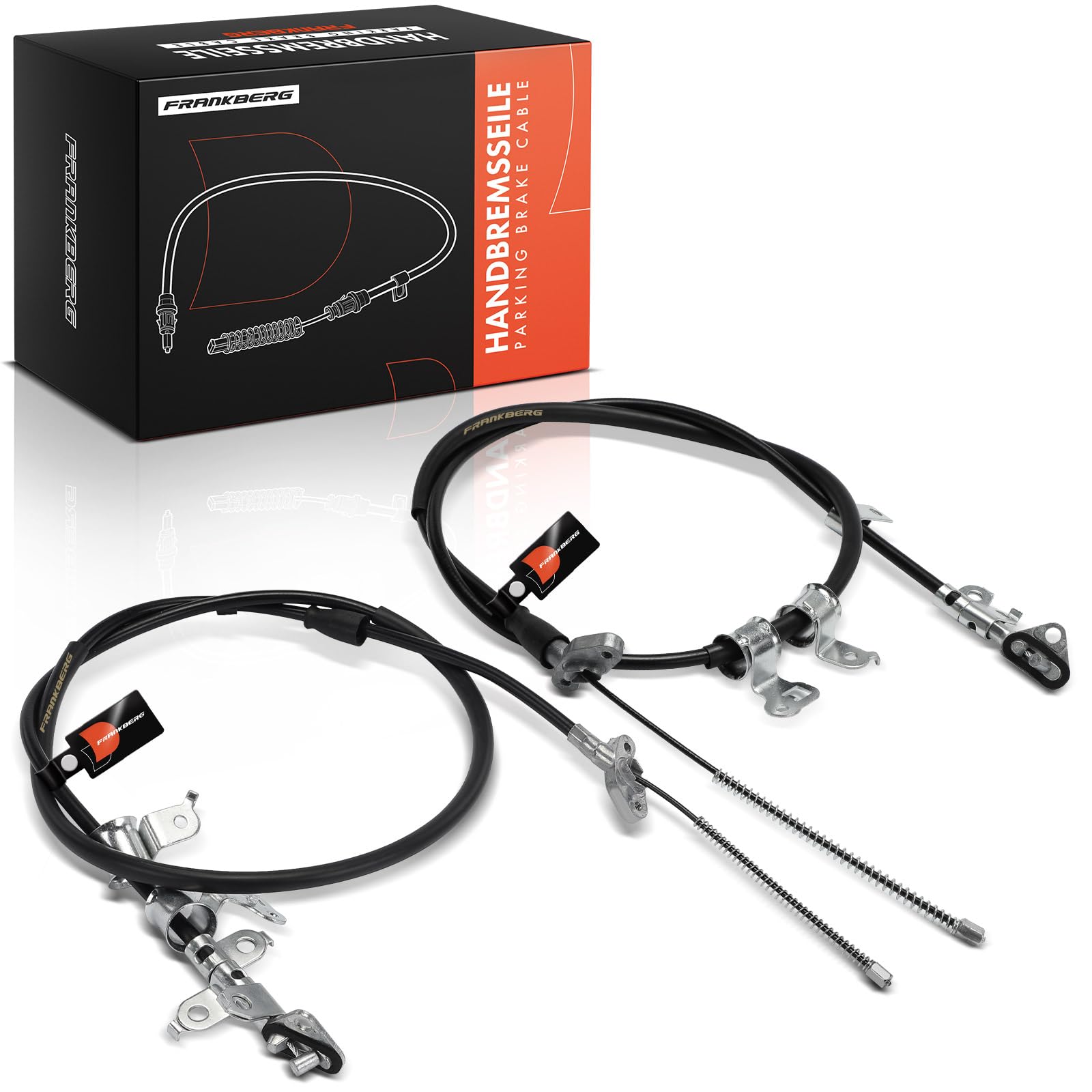 Frankberg 2x Cavi del Freno di Stazionamento Posteriore sinistro destro Compatibile con T.e.r.i.o.s F7 J2 1.3L 1.5L 2005-2025 Replace# 46420-B4010