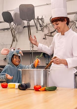Disney and Pixar Kids Remy Ratatouille Halloween Costume Jumpsuit | Officially Licensed Costume for Boys and Girls