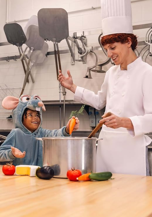 Disney and Pixar Kids Remy Ratatouille Halloween Costume Jumpsuit | Officially Licensed Costume for Boys and Girls