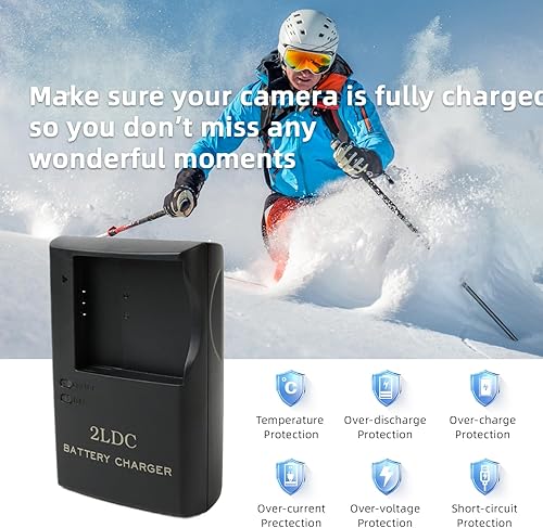 Miniatura 7 de CB-2LDC CB-2LF Cargador de batería para NB-11L NB-11LH Batería Compatible con Canon ELPH 110 HS 115 es 320 HS 130 es 170 es SX400 es SX410 es A2300