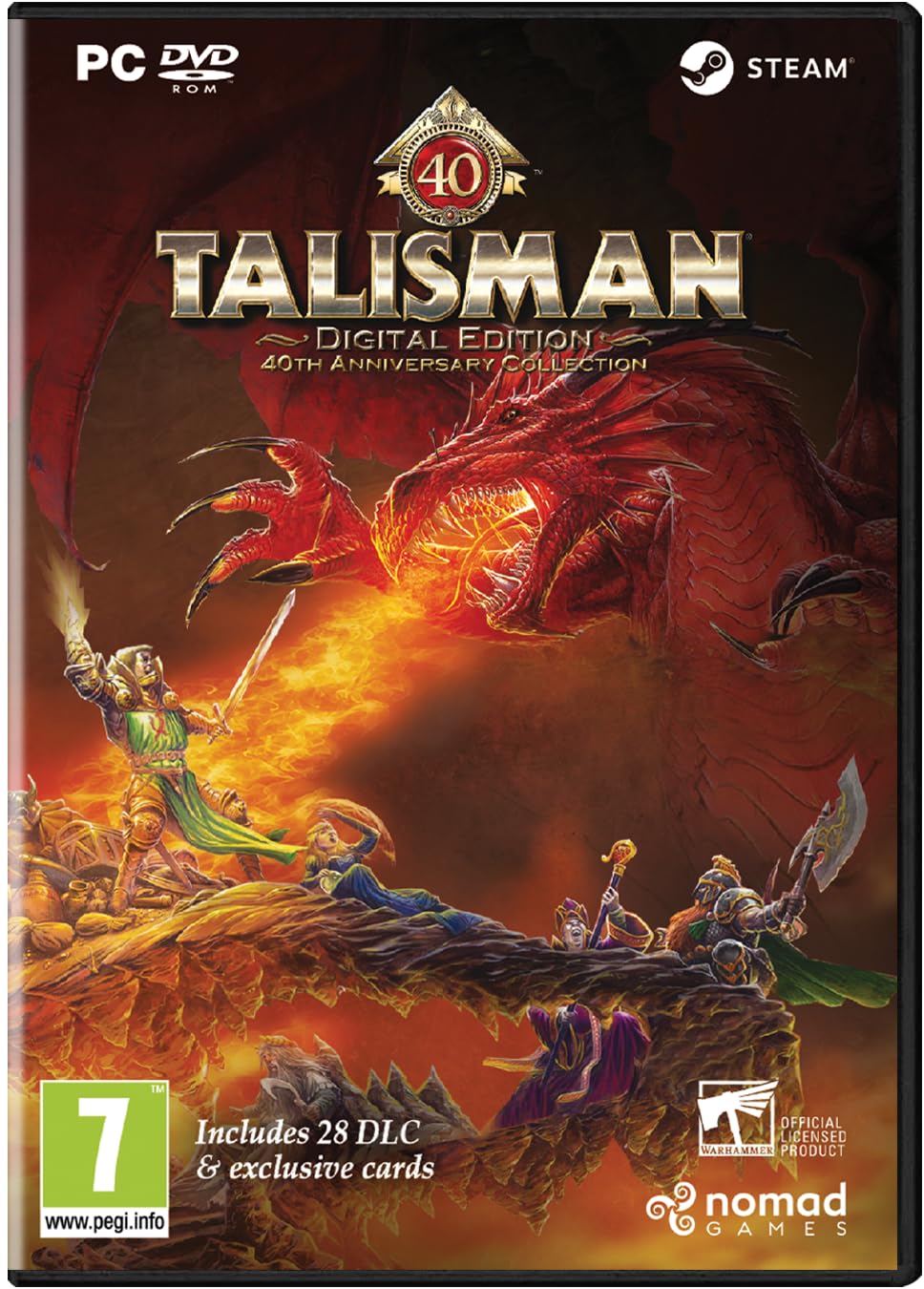 Talisman: Digital Edition, 40th Anniversary Edition - PC (PC) New Sealed