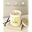 AOOVOO Vanilla Scented Candles for Women - Aromatherapy Candle with Crystals Inside, 10oz Soy Candles for Home Scented, Birthday Gifts Christmas Candle for Women Mom