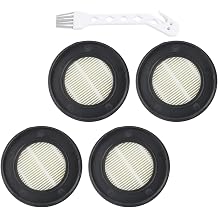 FABULETTA HEPA Filter Replacement for SunSare X7A-US and, Washable Cordless Vacuum Parts with Cleaning Brush for Fine Dust4 PACK