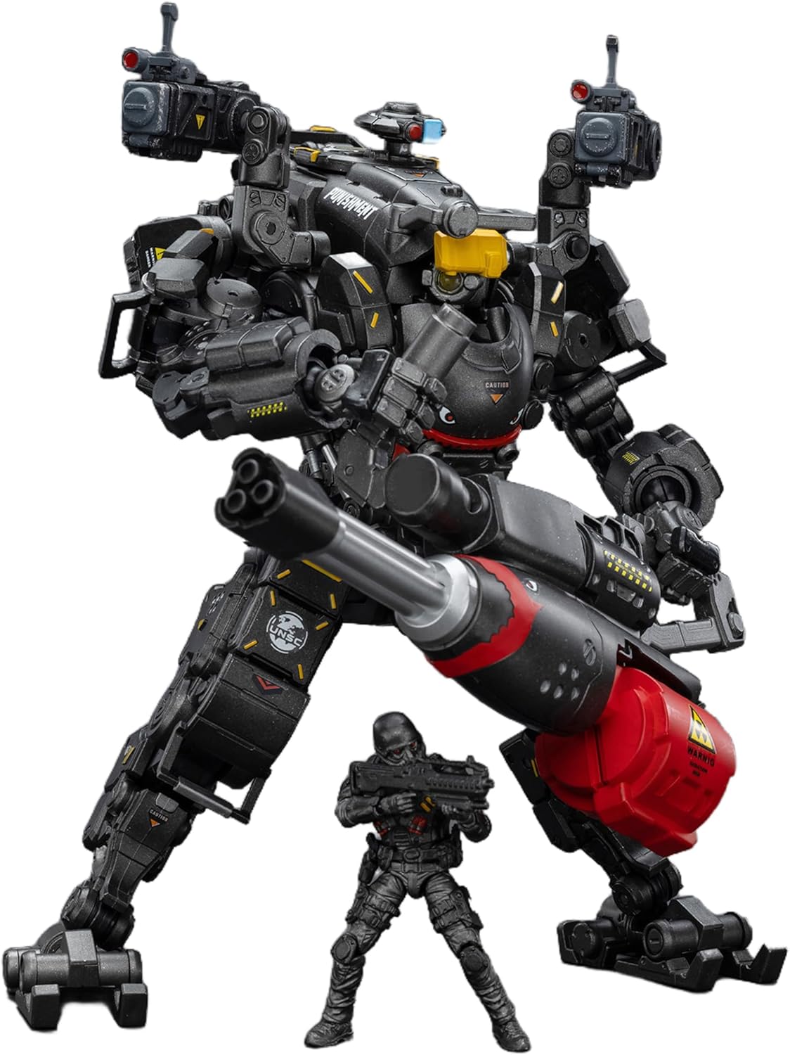 JOYTOY Action Figure Mecha 1/25 Dark Source God of War 86-II Assault 8.7inch Movable Model Collectible Figurine