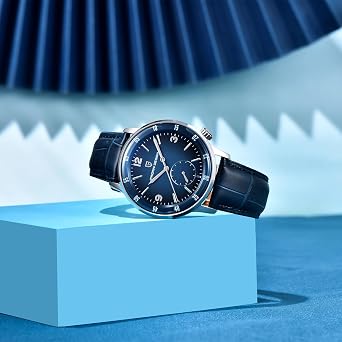 Pagani Design 1790 Sapphire Crystal Small dial Automatic skeletonized case Back 100m Water Resistant Stainless Steel Leather Business Men's Watch