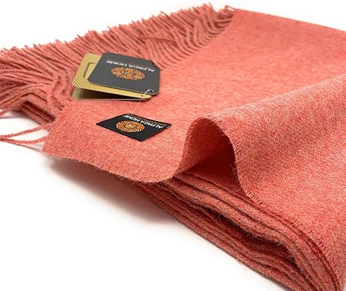 Vista 31 de Manta Cityscape 100% pura lana de alpaca bebé 6.6 pies de largo x 4.25 pies de ancho Ropa de cama hipoalergénica, suave y acogedora (Venecia)