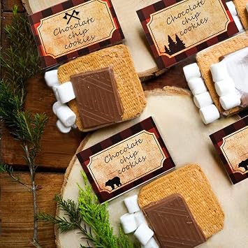 Lumberjack Party Place Cards