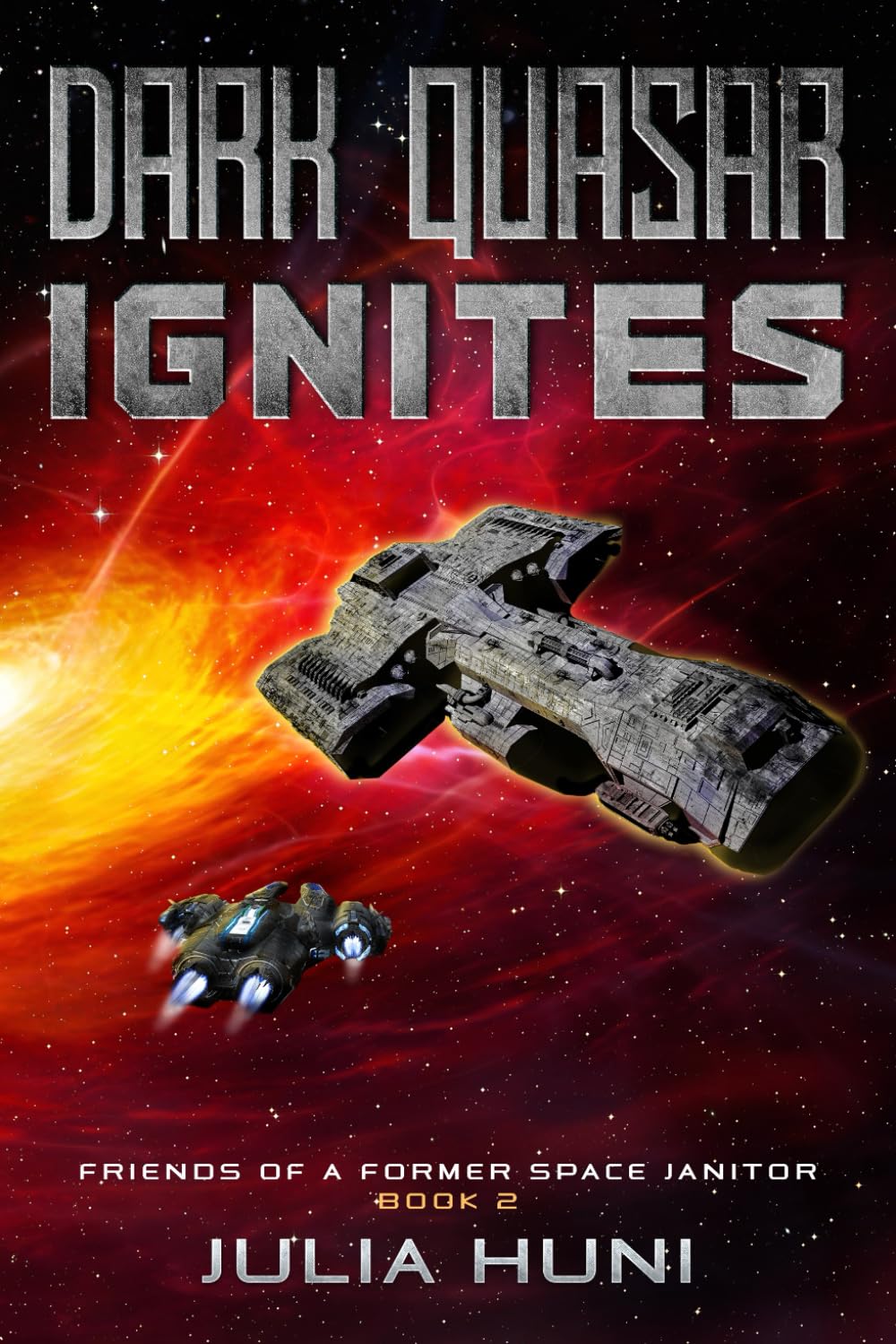 Dark Quasar Ignites (Friends of a Former Space Janitor)