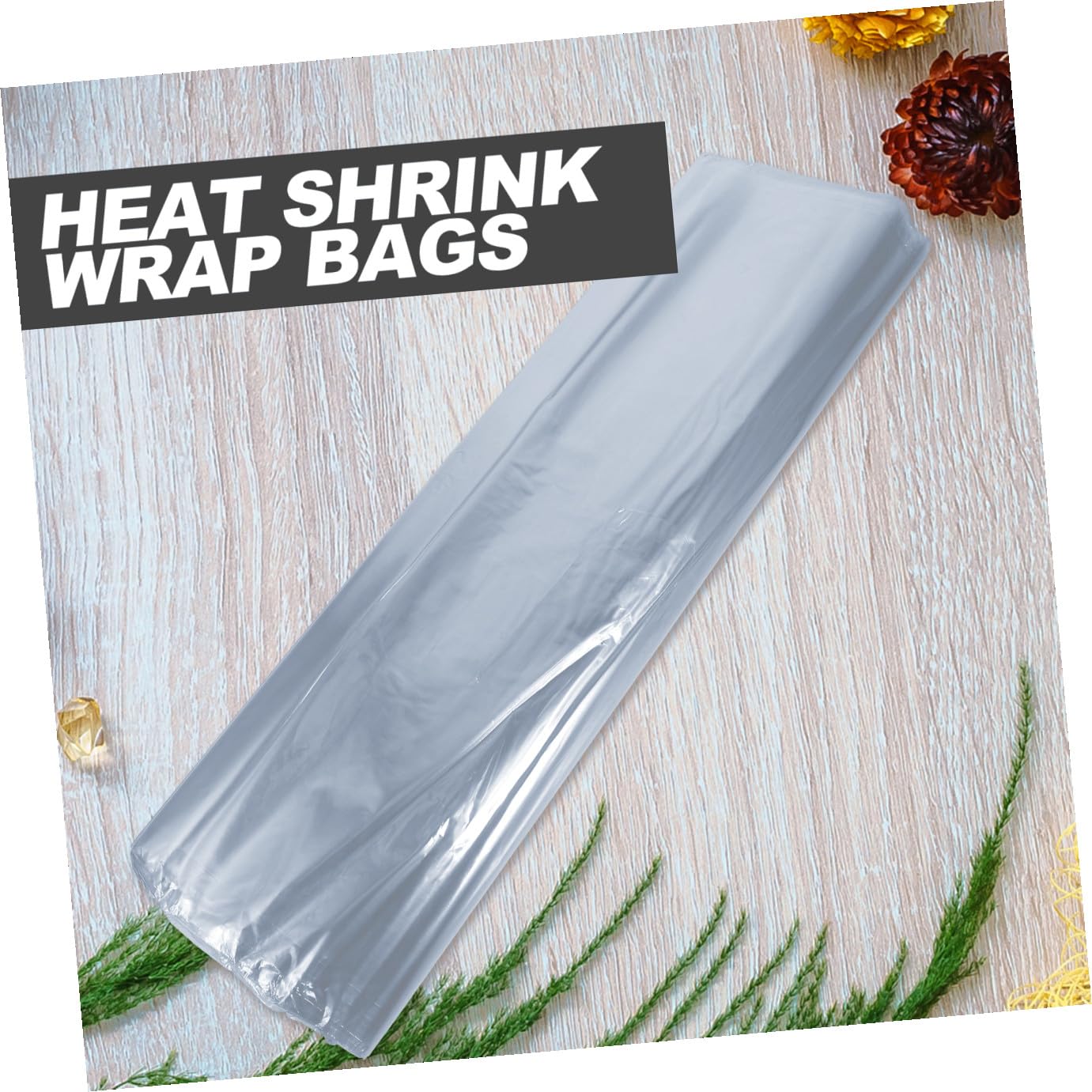 100pcs DIY Projects Essential Xin Heat Shrink Wrap Bags Packaging Shrink Wrap