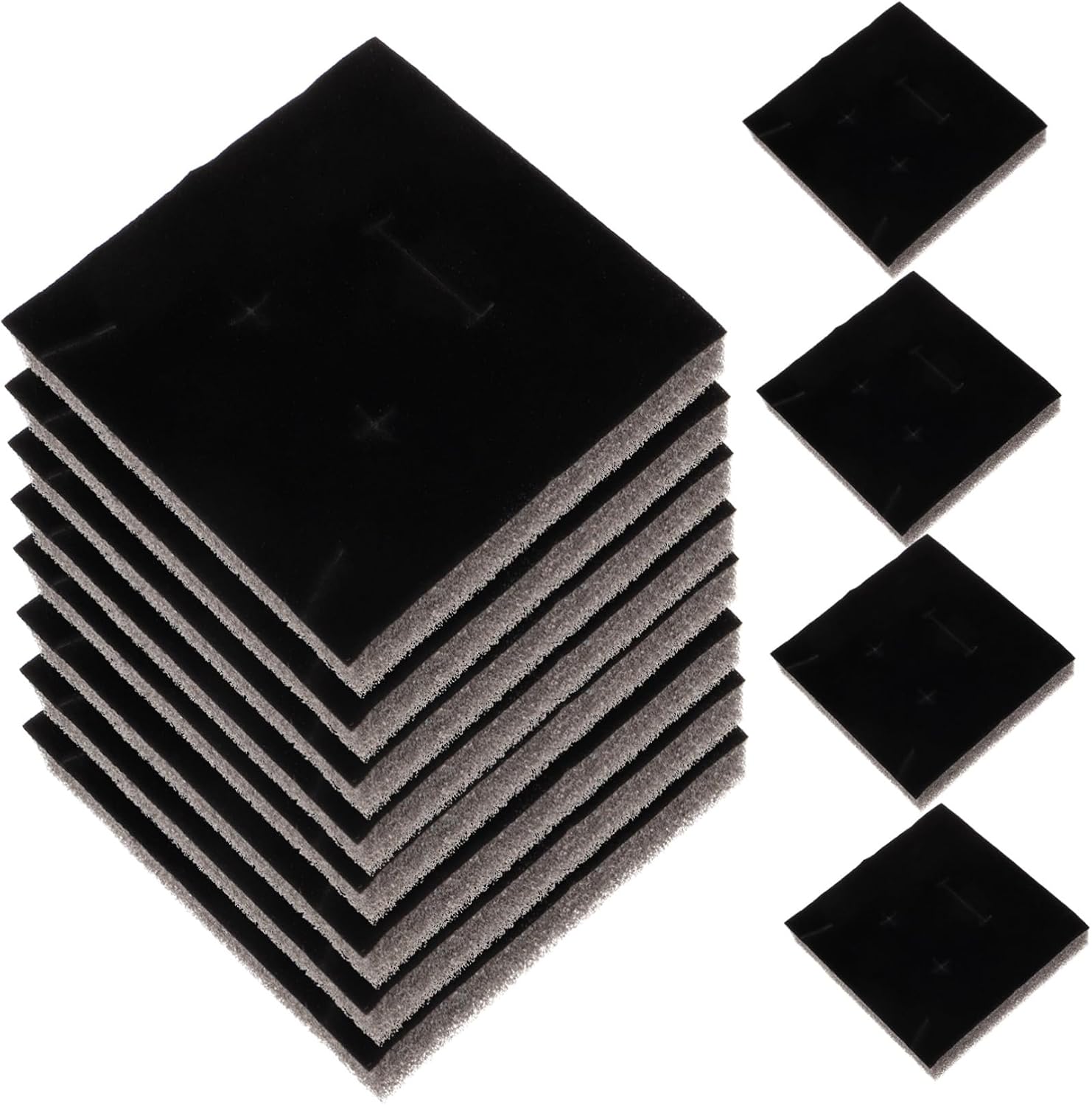 20pcs Sponge Ring Holder Inserts for Jewelry Box Display
