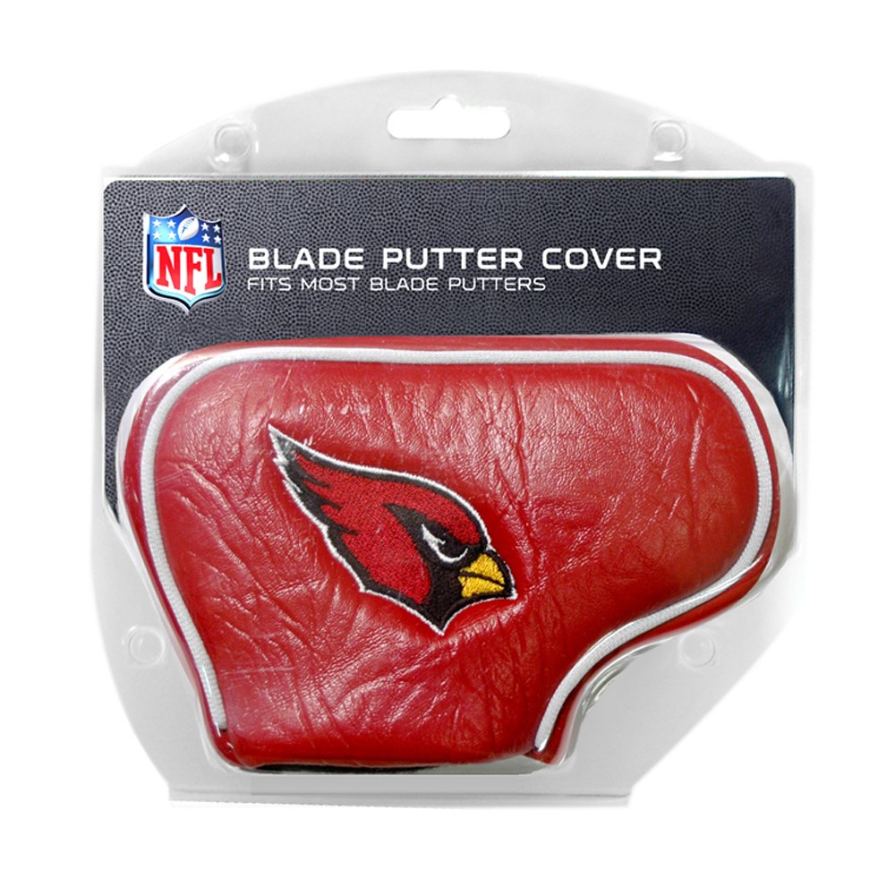 Team Golf NFL Arizona Cardinals Golf Blade Putter Cover Golf Club Blade Putter Headcover, Fits Most Blade Putters, Scotty Cameron, Taylormade, Odyssey, Titleist, Ping, Callaway