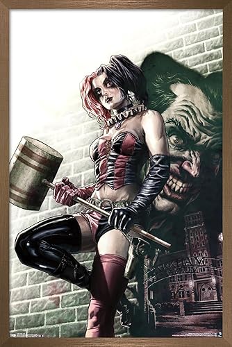 Miniatura 70 de Trends International DC Comics - Póster de pared de Harley Quinn, 22.375 x 34 pulgadas, versión premium sin marco