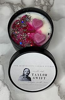 Smells Like Taylor Swift Wax Melts And Candles | Pop Culture Gifts | Celebrity Candles | Vegan Candles | Funny Novelty Valentines Anniversary Birthday Gift For Her And Him (4oz candle)