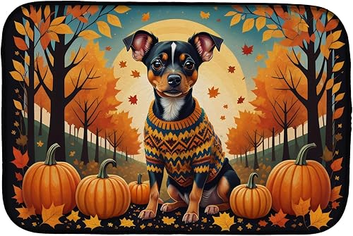 Miniatura 68 de Caroline's Treasures DAC1072DDM Shiba Inu - Tapete de secado de platos absorbente para encimera de cocina, tapete escurridor de platos para SHIBA