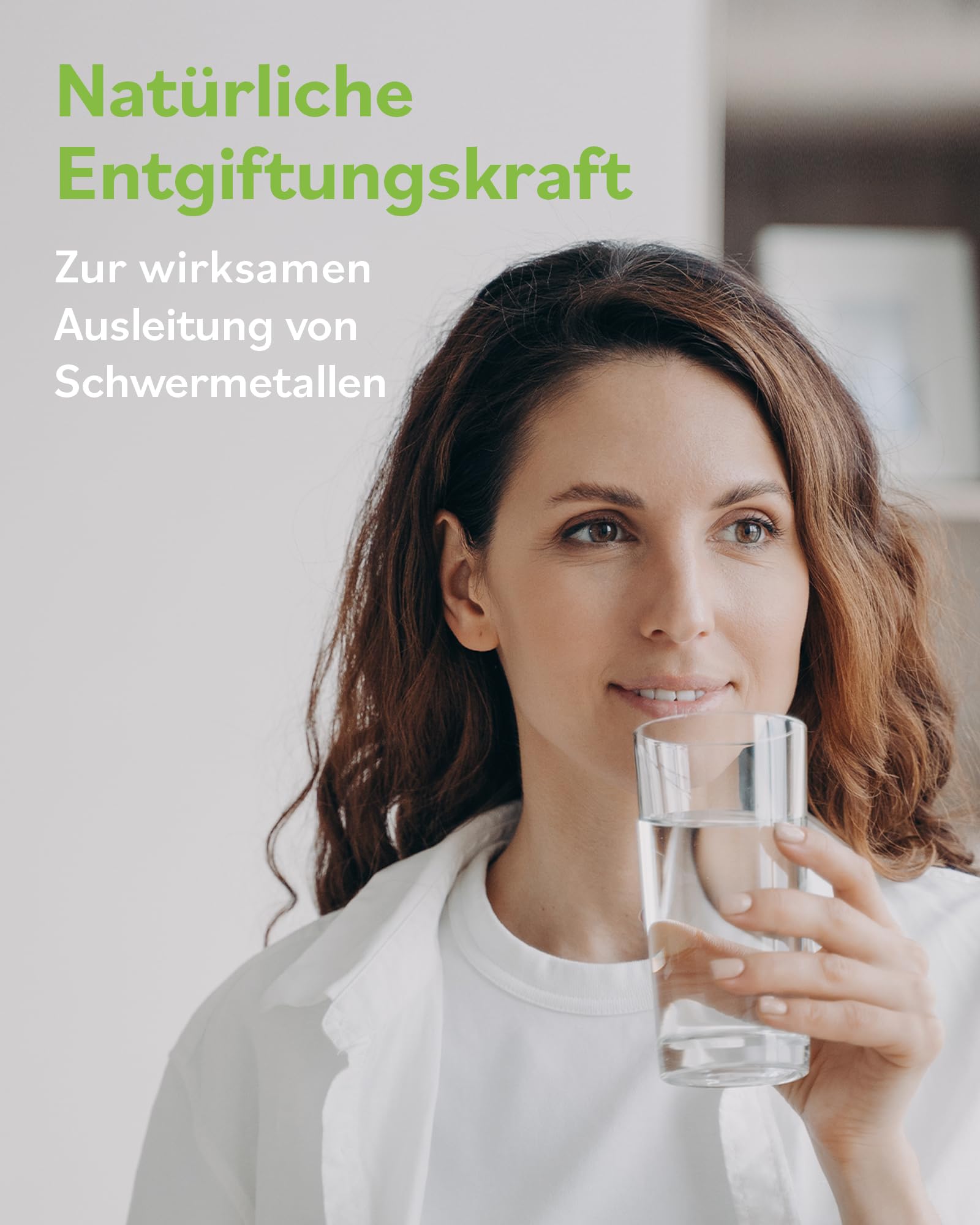 Zeolith MED Detox-Kapseln, Medizinprodukt, hochdosiert, hochwirksam ultrafein 9µm, Apothekenqualität, Entgiftung von Schwermetallen, 100% Zeolith-Klinoptilolith, Entgiftungskur mit Vulkanmineralien
