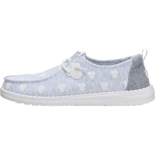 HEYDUDE Women's Wendy Minnie Jersey Slip On Loafer | Cotton Jersey Upper