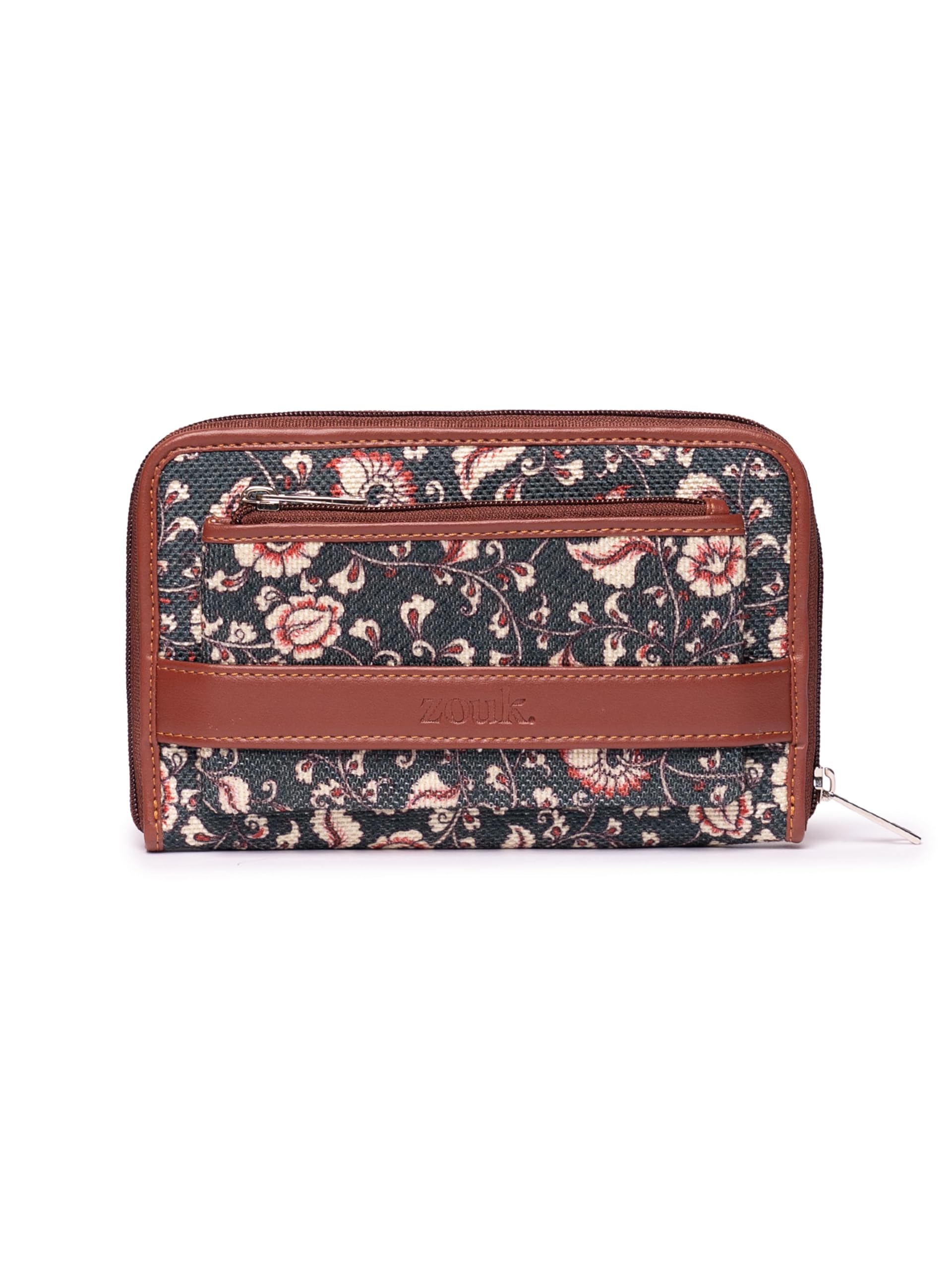 Women's Handcrafted Vegan Classic Zipper Wallet-image-22