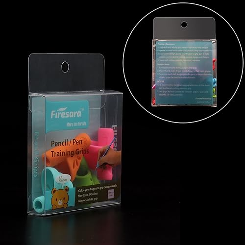 Miniatura 7 de Firesara Agarres para lápices para zurdos, original y novedoso agarre de ayuda de escritura para niños, escritura a mano, necesidades especiales,