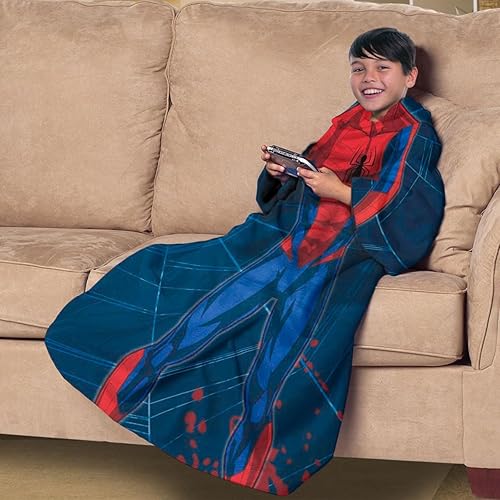 Miniatura 8 de Northwest Frozen 2 Elsa - Vestido de otoño para jóvenes, manta cómoda con mangas, 48 x 48 pulgadas