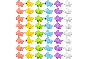 Liliful Set of 48 Tiny T-Rex Mini Resin Dinosaur Figures