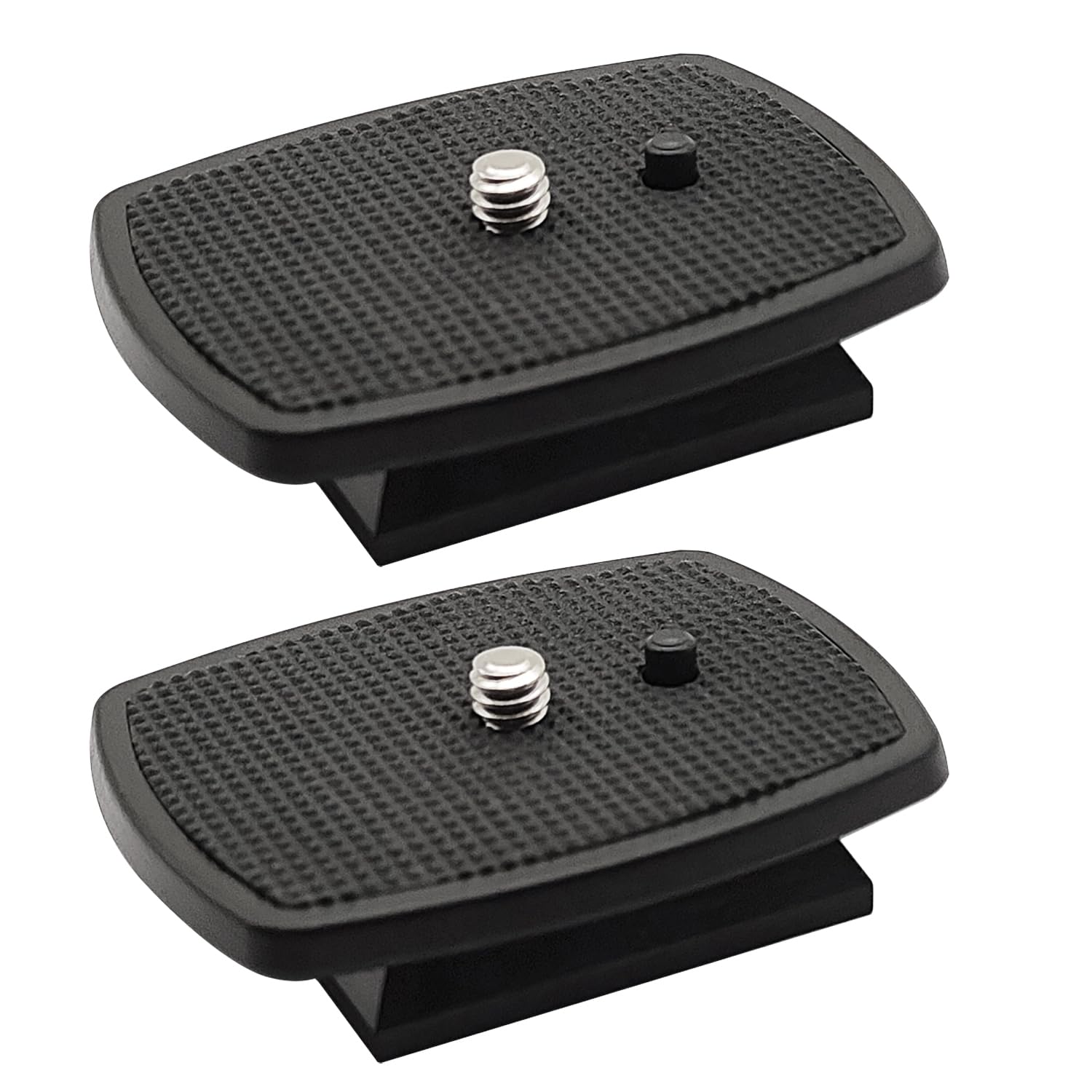 IOUALEY 2 Pcs 42mm Tripod Quick Release Plate Camera Mounting Adapter Parts Replacement, QR Plate Replacement for Promaster 6100 6160 Hakuba S-4500