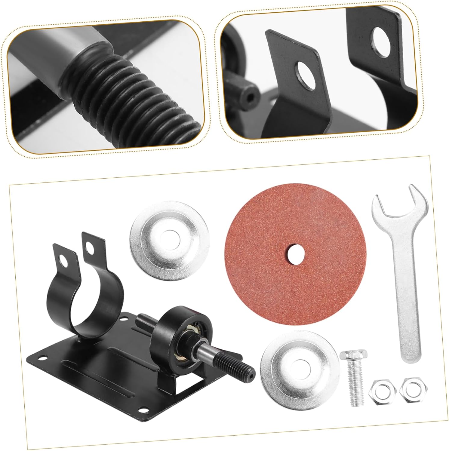 Electric Drill Stand Jig Metal Grinding Holder for 13mm Drill Bits Buffing Wheel for Tool Accessories