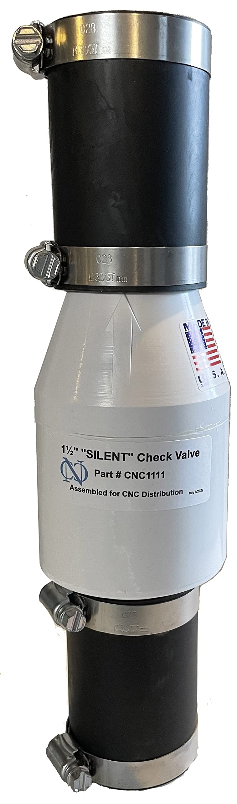 CNC Distribution #1111 1-1/2" Silent Sump Check Valve